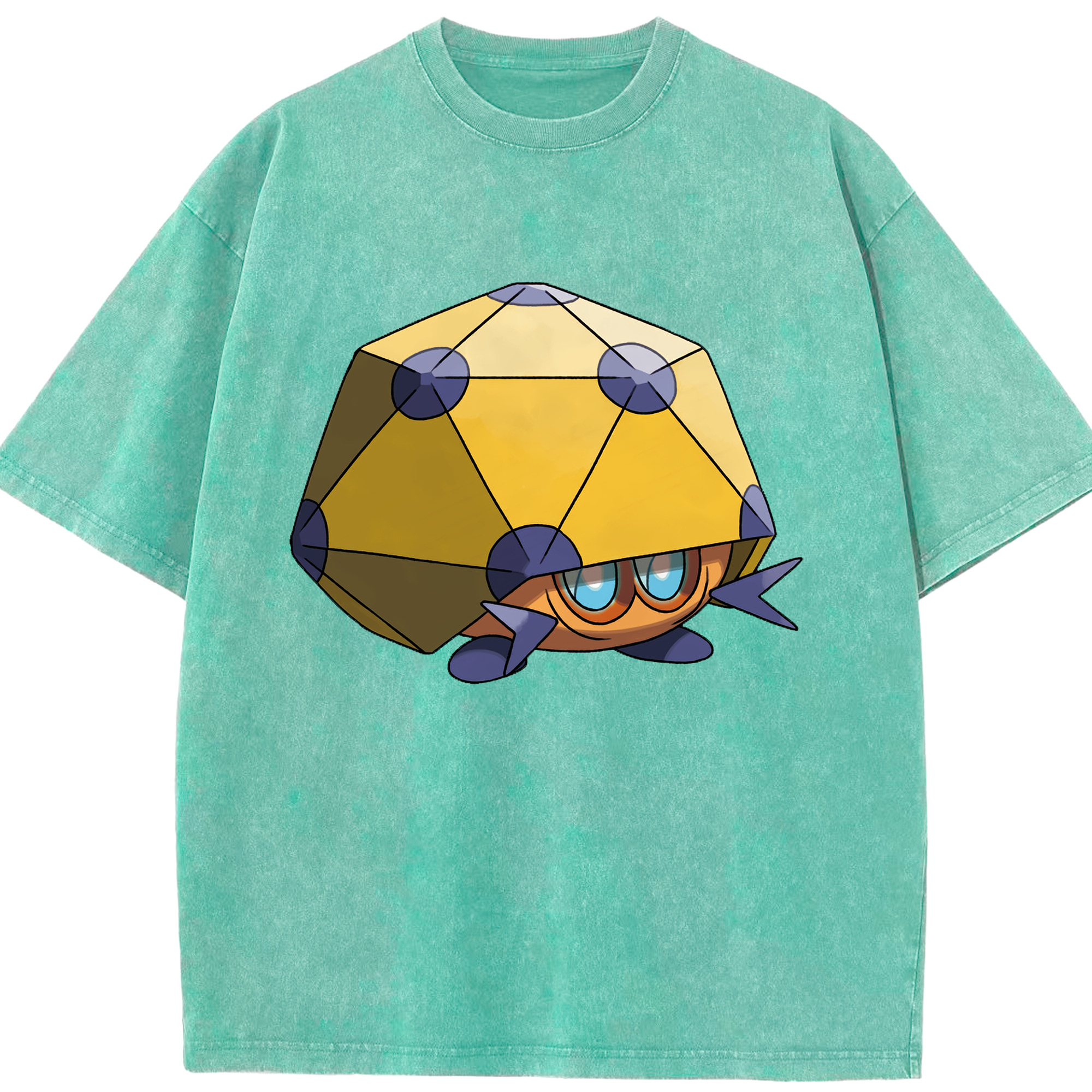 （画像用） ポケットモンスター Pokémon 綿100% ヴィンテージ風 半袖Tシャツ（フロントプリント）